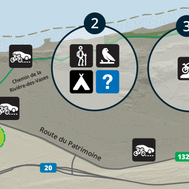 CARTE DU CAMPING DES PASSEREAUX